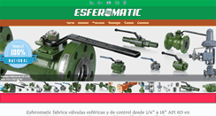 Desktop Screenshot of esferomatic.com.ar